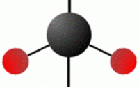 image of a methane molecule