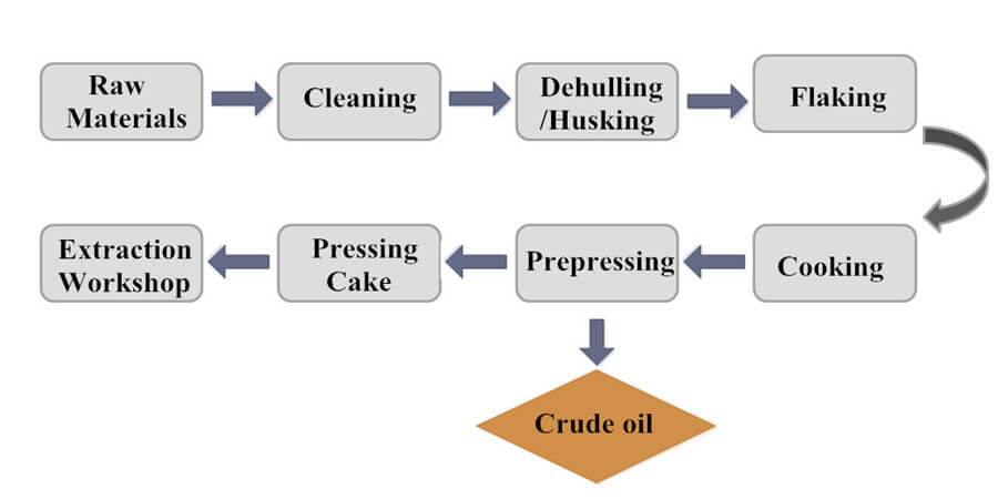 cottonseed oil pretreatment and prepressing processes