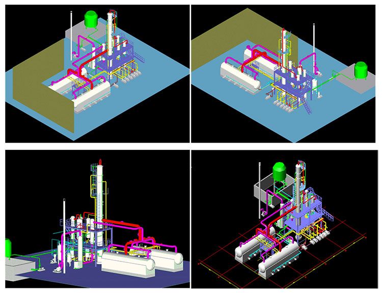 edible oil refinery plant design