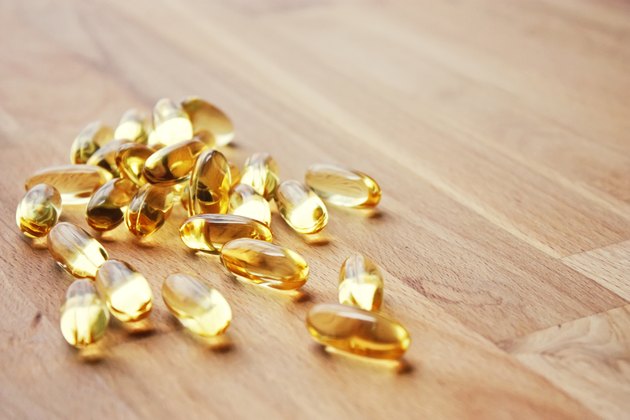 Fish oil capsules