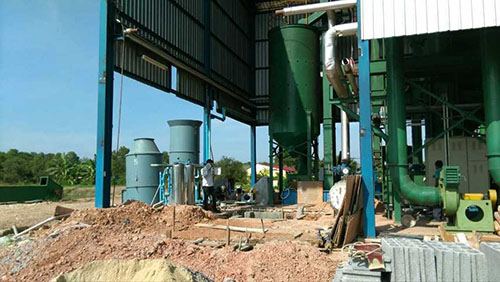10TPH Palm Oil Processing Line Project In Thailand